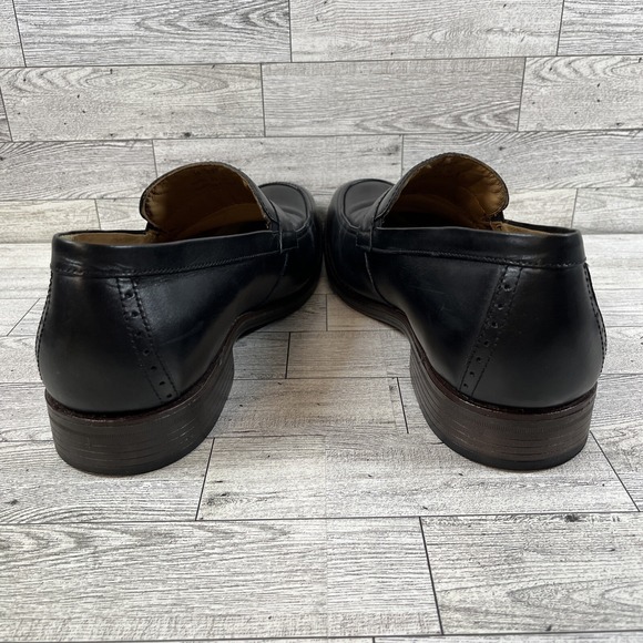 Johnston & Murphy Black Leather Penny Loafer Dress Shoes 15-3227 Men Size‎ 11M main image 6